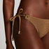 Braguita de Bikini Cheeky Tanga Goldie Shimmer, Amarillo