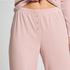 Pantal&oacute;n de pijama Pointelle, Rosa