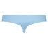 Tanga Invisible lace front, Azul
