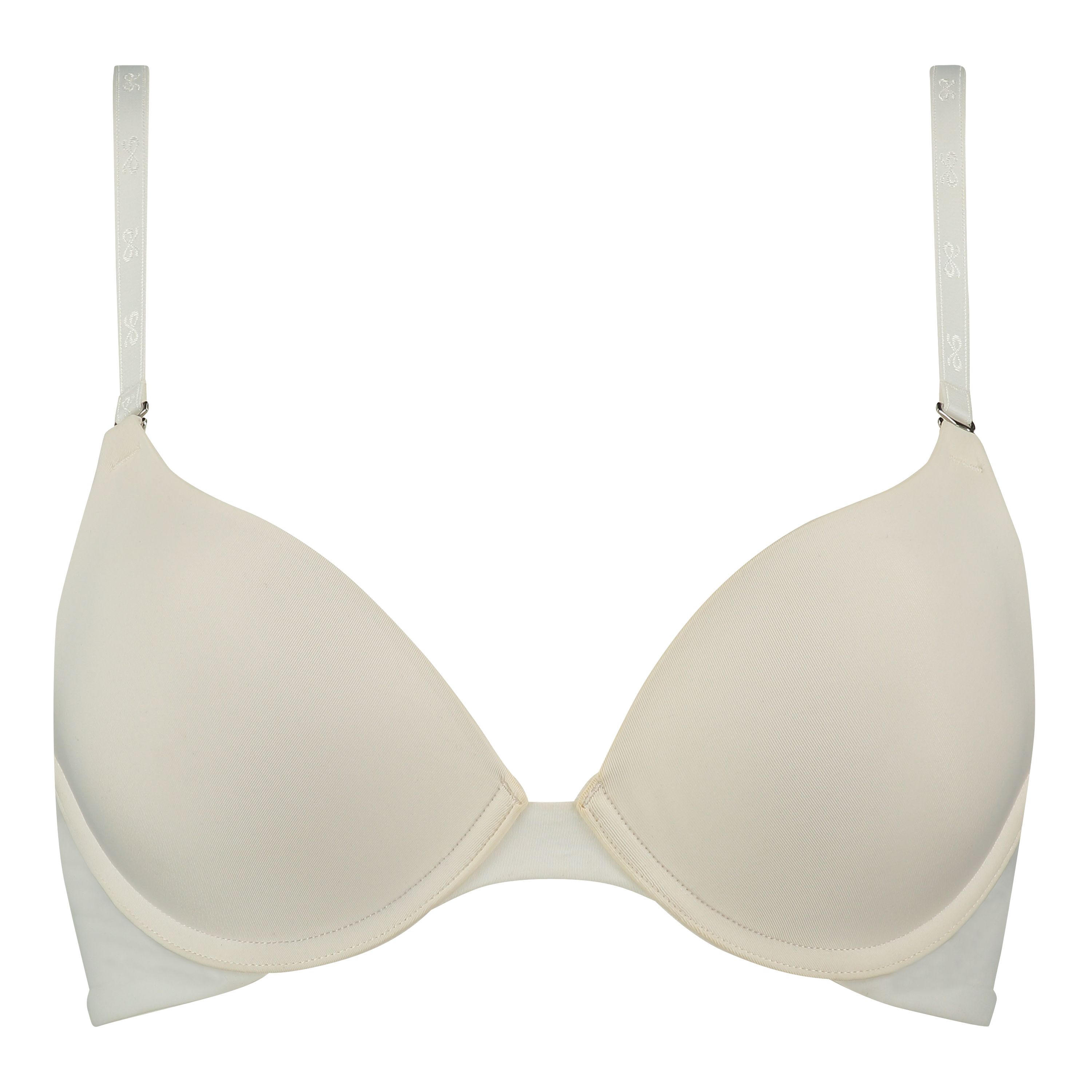 Sujetador push-up de aros preformado, Blanco, main