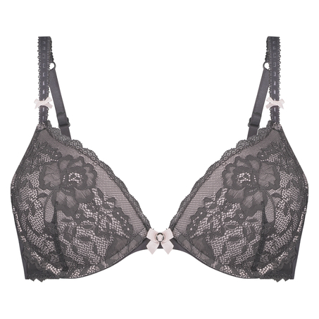 Sujetador push-up de aros preformado Theresa, Gris