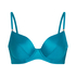 Top de bikini con aros sin relleno Aqua, Verde
