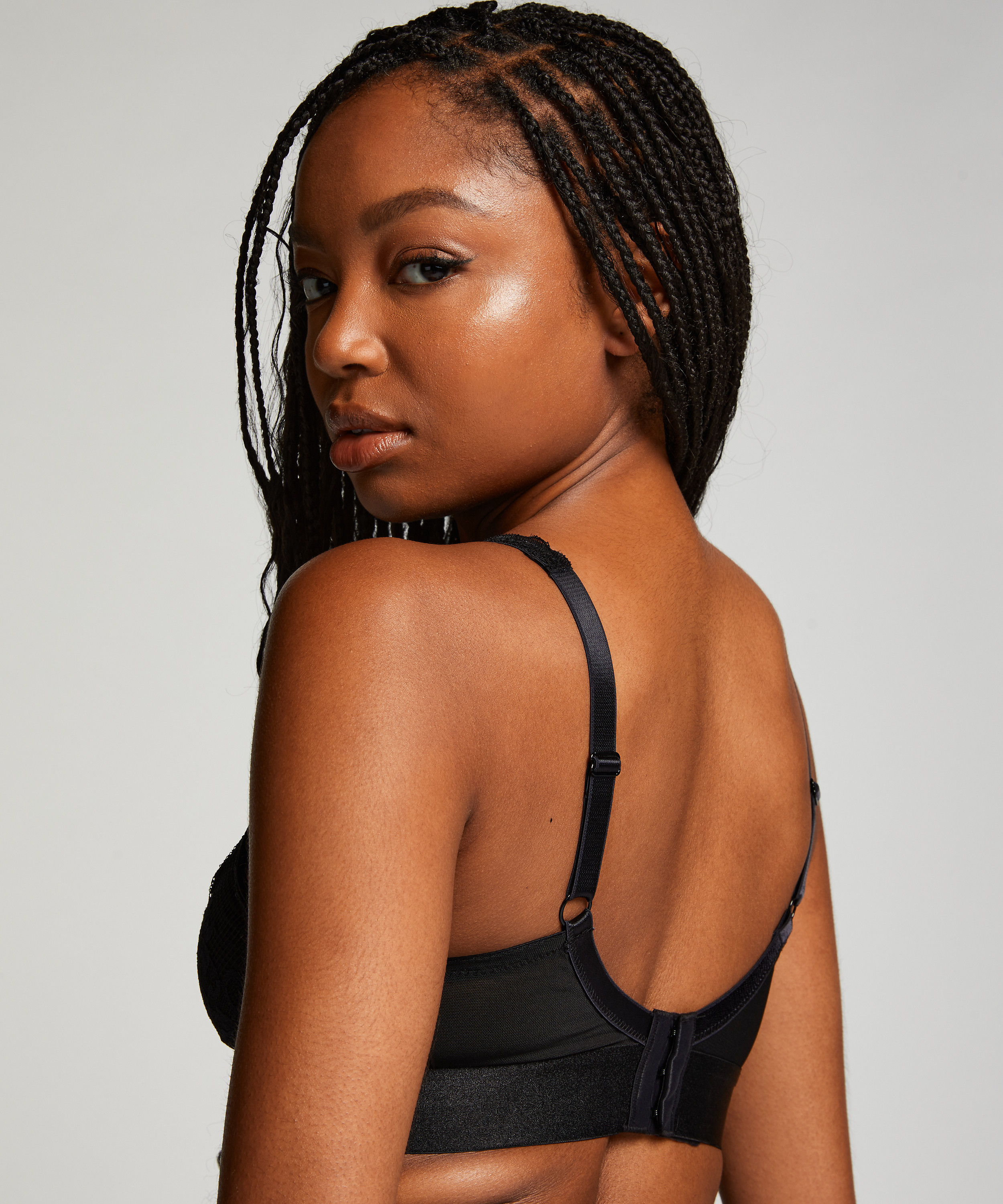 Sujetador protésico sin aros Morgan, Negro, main