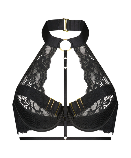 Sujetador de aros preformado Brixton, Negro