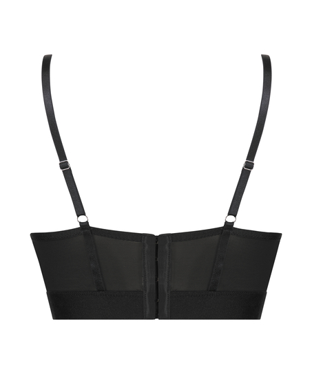 Sujetador moldeado con aros Cleo, Negro