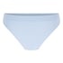 Tanga de tiro alto Dianne, Azul