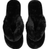 Zapatillas Fake Fur, Negro