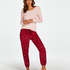 Pantalón de pijama Petite Twill, Rojo