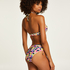 Top de bikini preformado y push-up Hawaii, Blanco