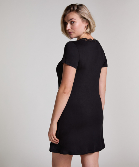 Camisón Jersey, Negro