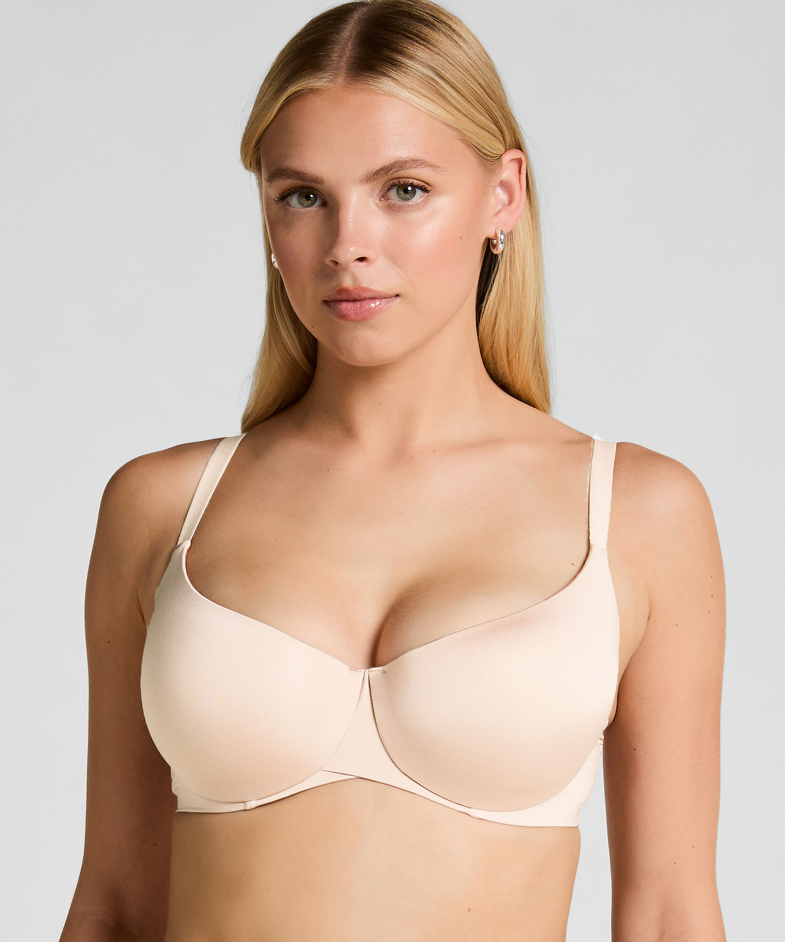 Sujetador de aros preformado Smooth, Beige Sujetador de aros preformado Smooth, Beige