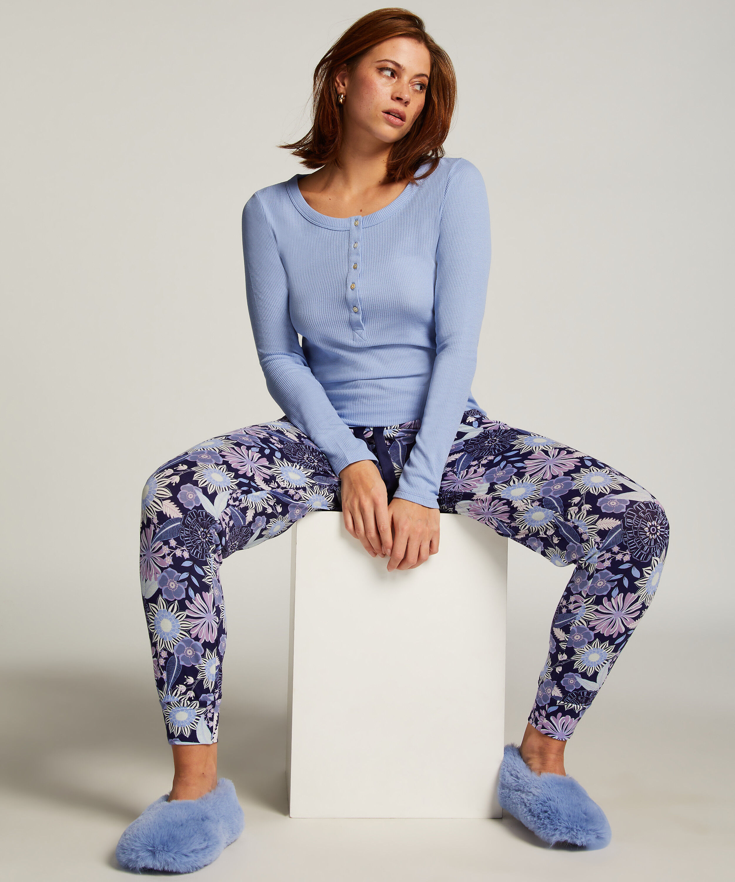 Petite pantalón de pijama, Azul