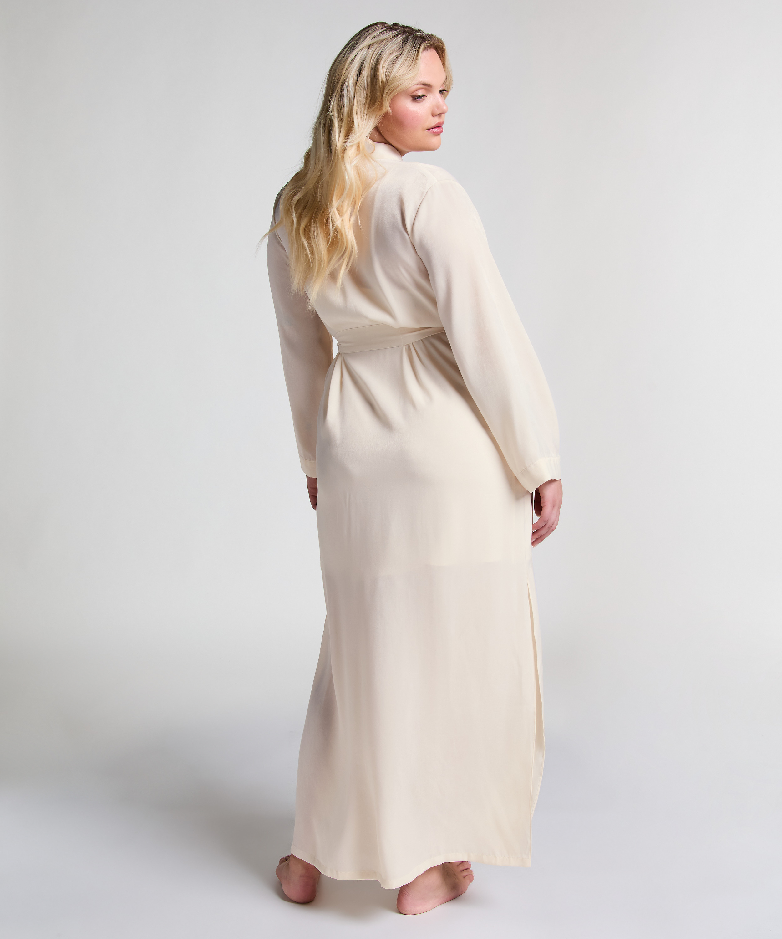 Kimono Satin, Blanco, main