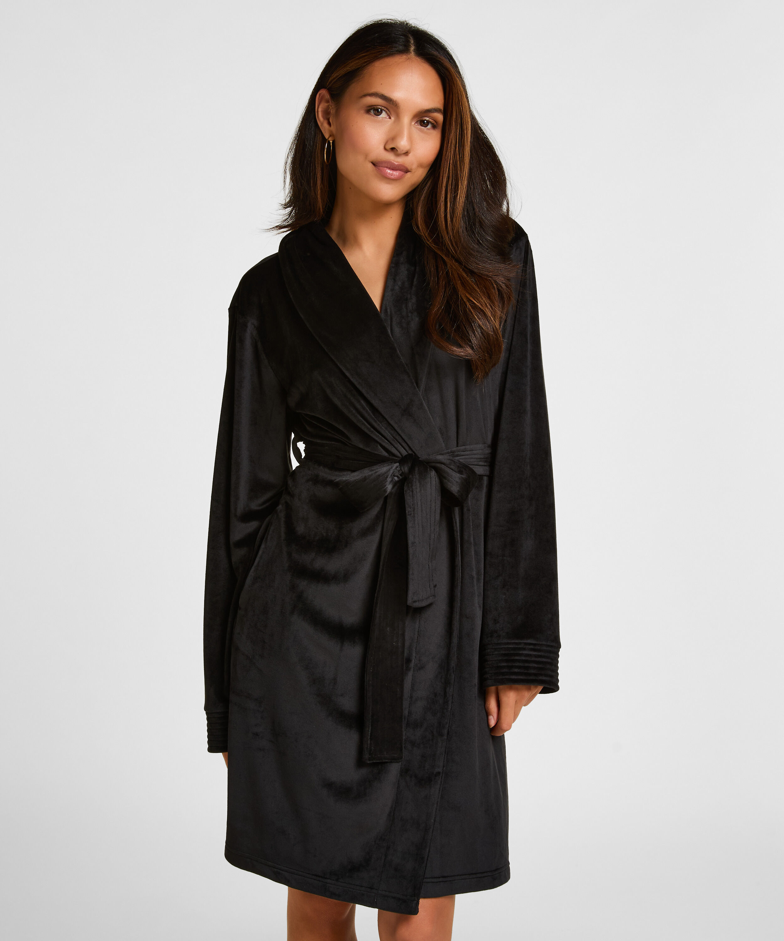 Albornoz Velours, Negro