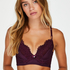 Sujetador longline de aros preformado Lotte, Morado