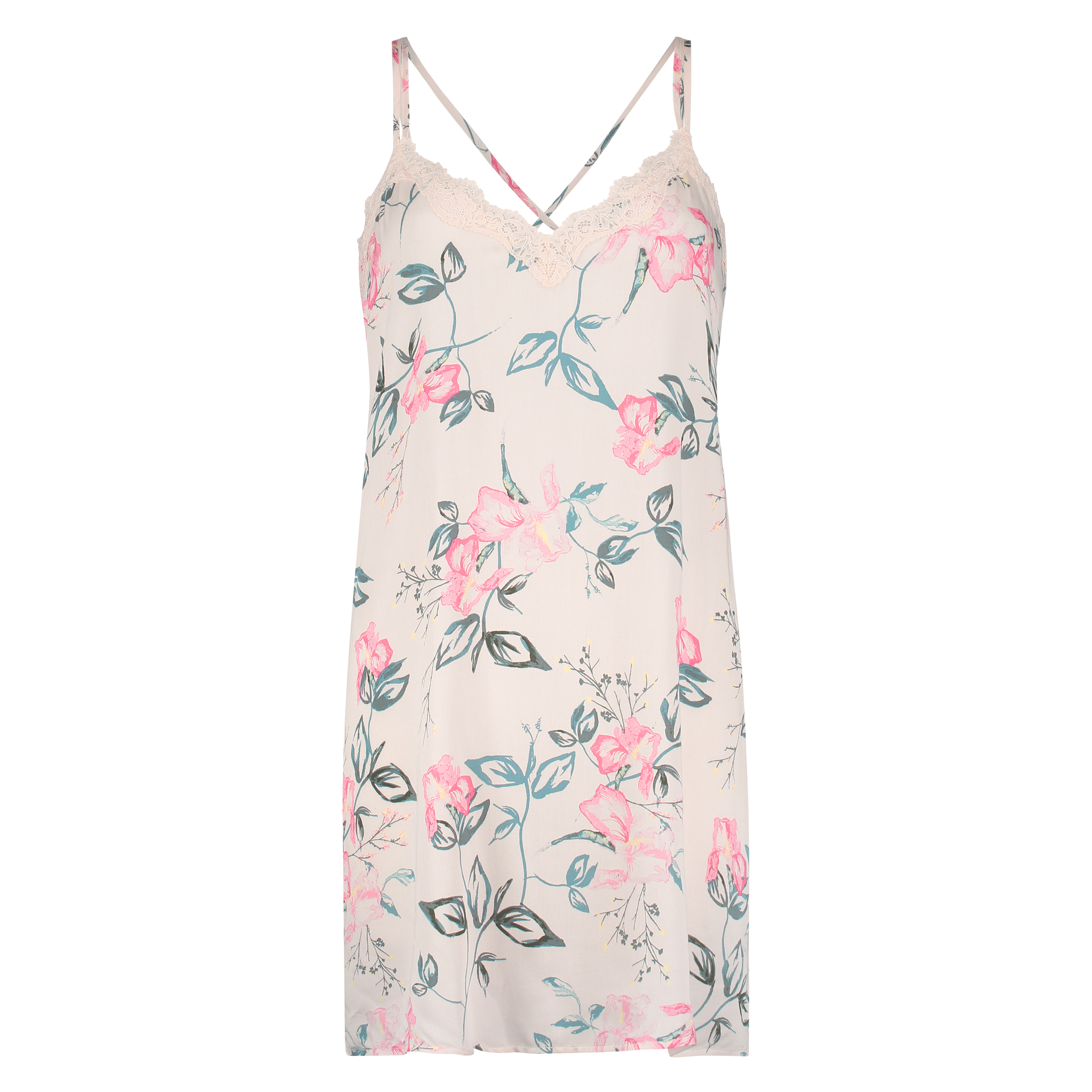 Vestido combinaci&oacute;n tejido, Beige, main