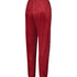 Pantal&oacute;n de deporte de terciopelo Loosefit, Rojo