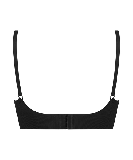 ﻿Sujetador bralette de lactancia Nettie, Negro