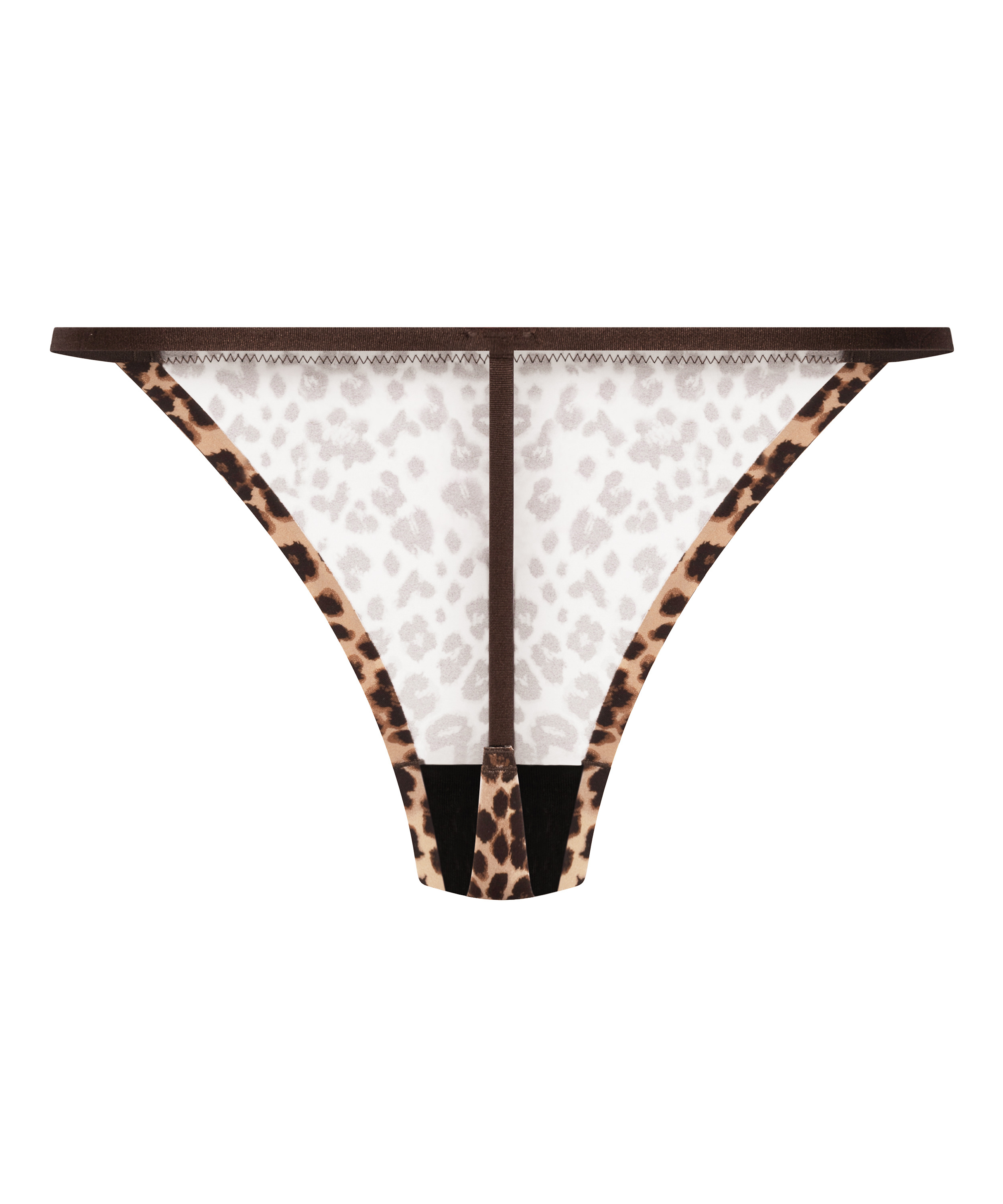 Tanga sin costuras, Marrón, main