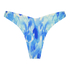 Braguita de Bikini de Corte Alto Paraguay, Azul