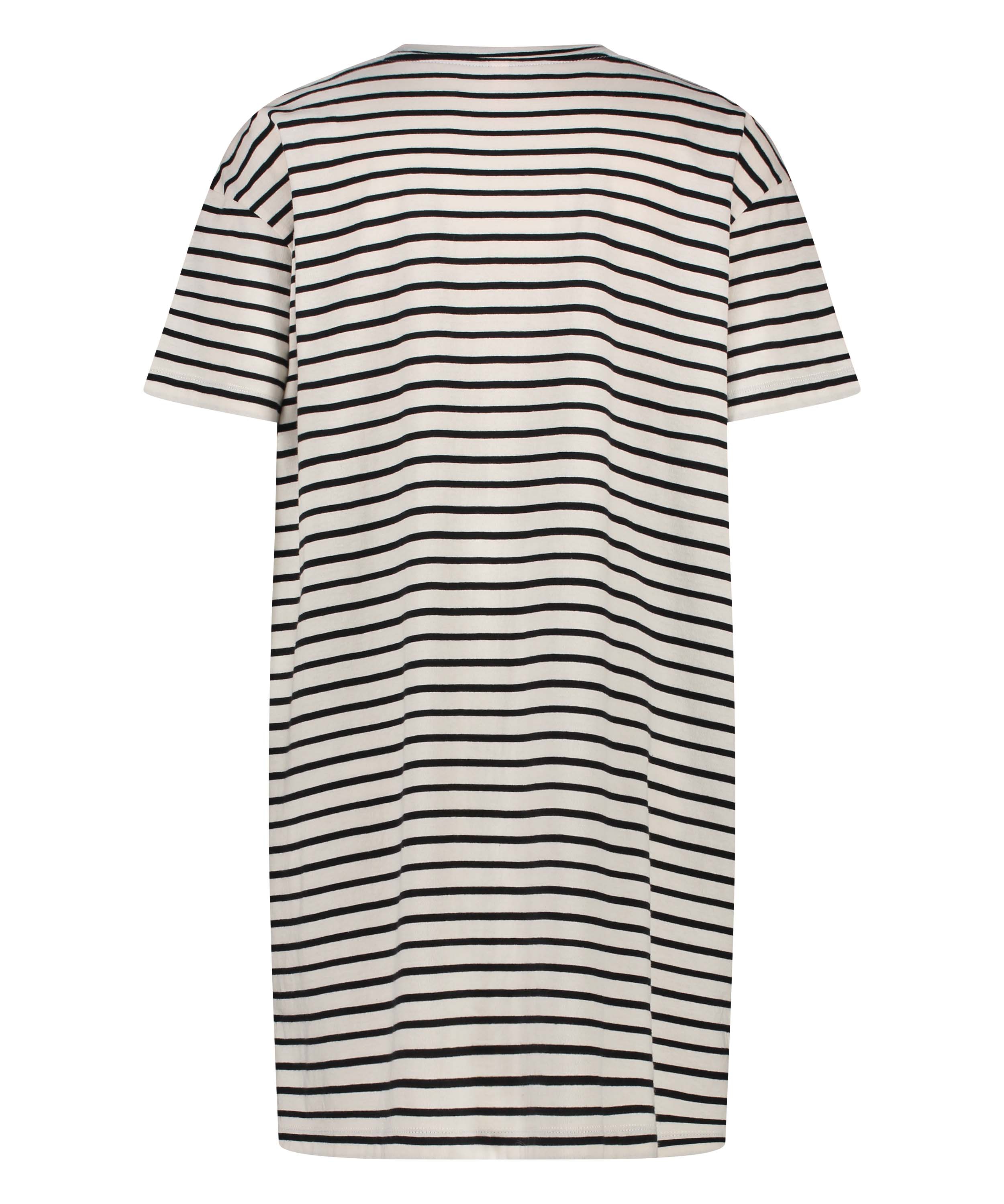 Camis&oacute;n de escote redondo, Negro, main