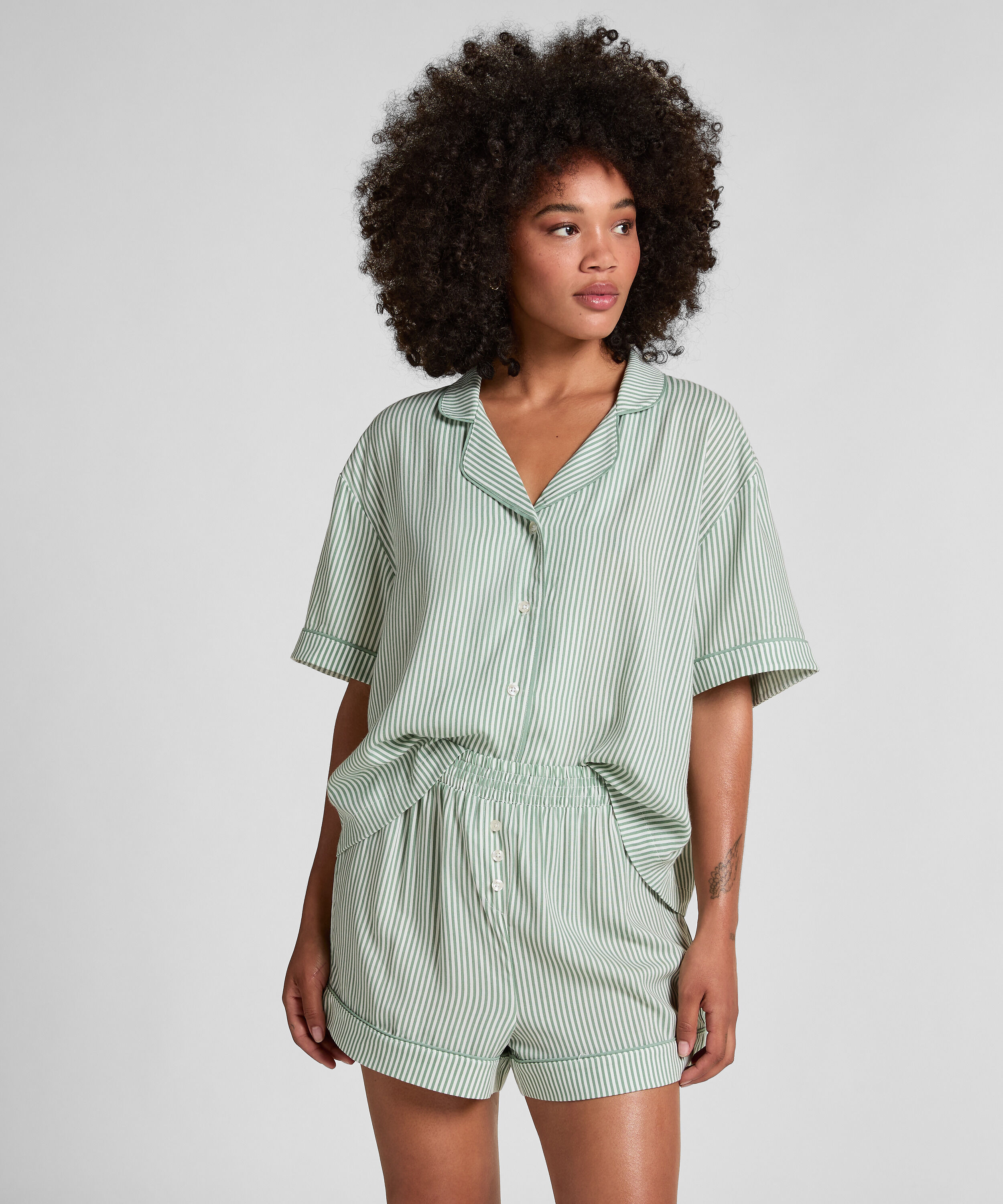 Shorts tejidos, Verde Shorts tejidos, Verde