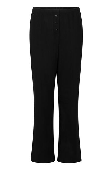 Hunkemöller Pantalón de pijama Pointelle Negro