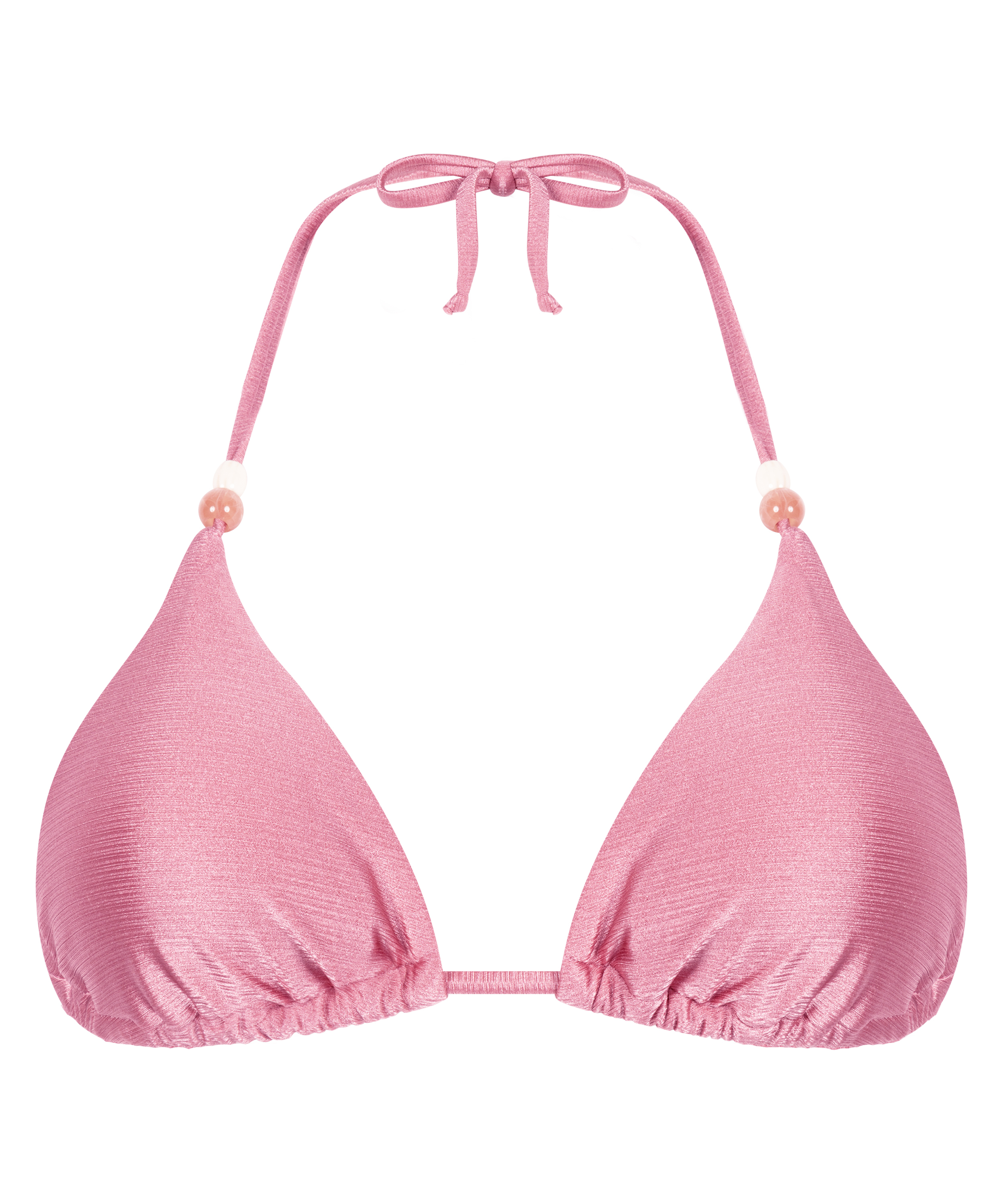 Top de bikini triangular Kallua, Rosa, main