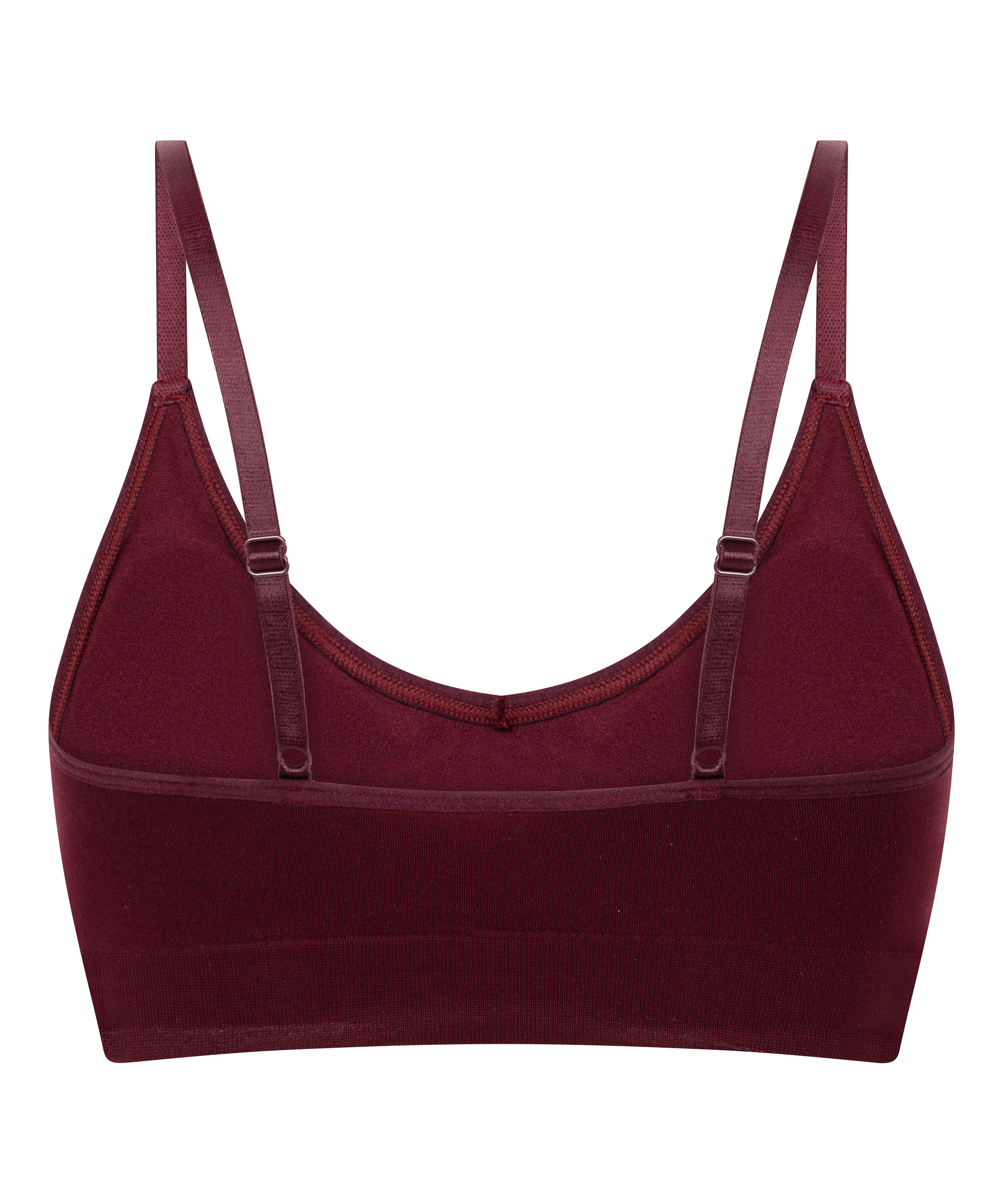 Bralette triangular Dide, Rojo, main