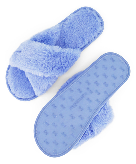 Pantuflas Lia, Azul
