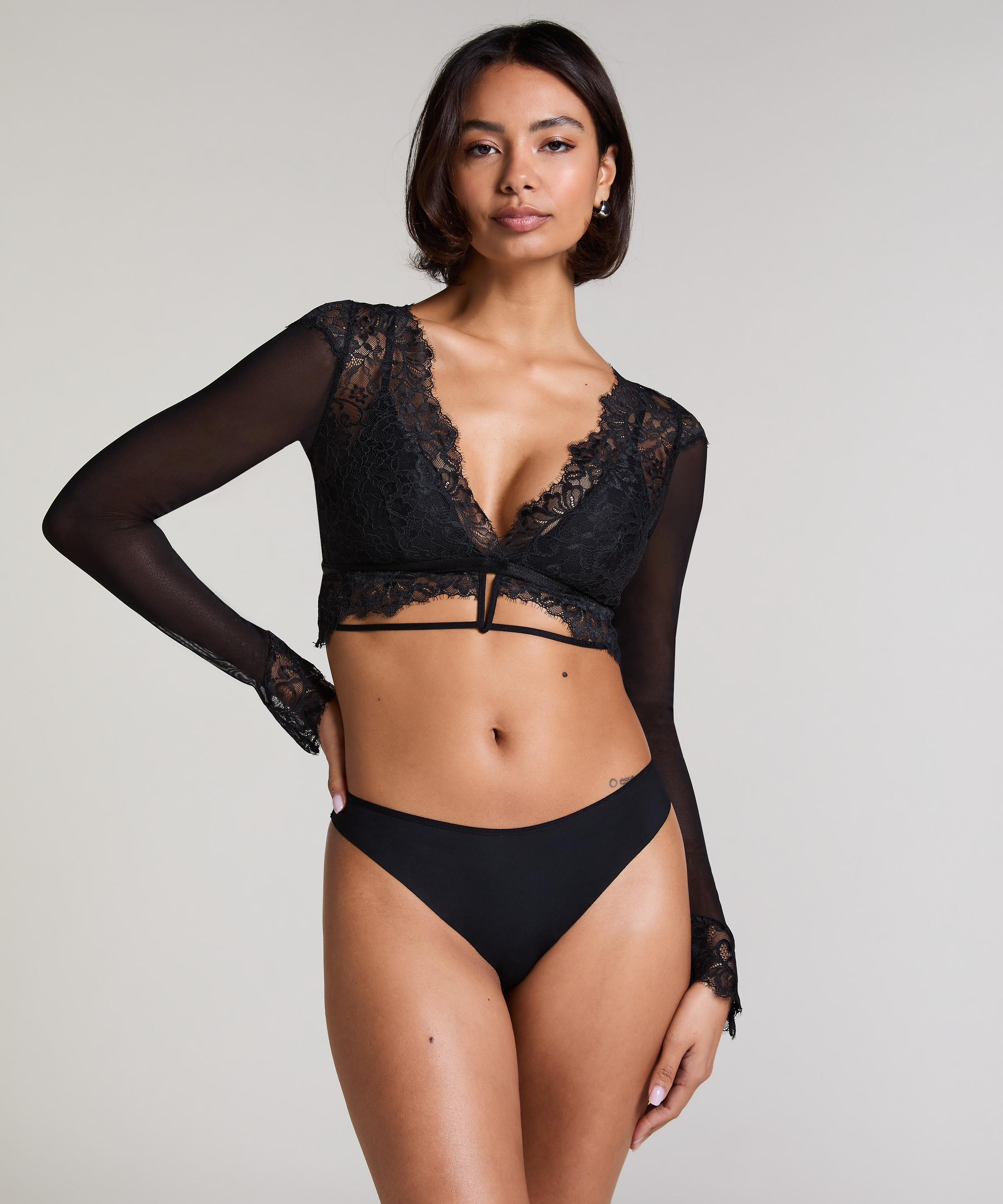 Bralette Ella, Negro, main