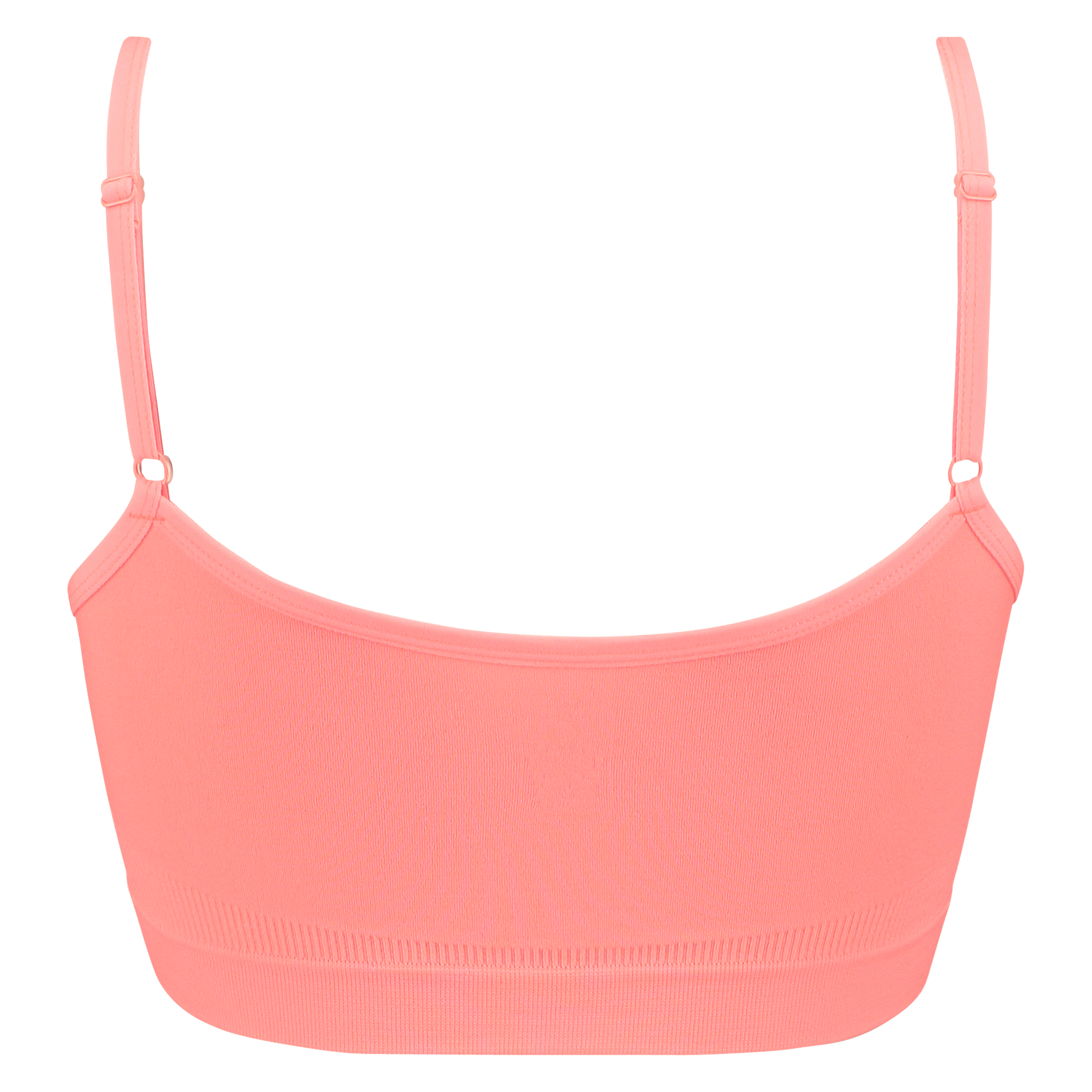 Strappy top sin costuras, Rosa, main