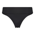 Braguita de bikini de corte alto Luxe, Negro