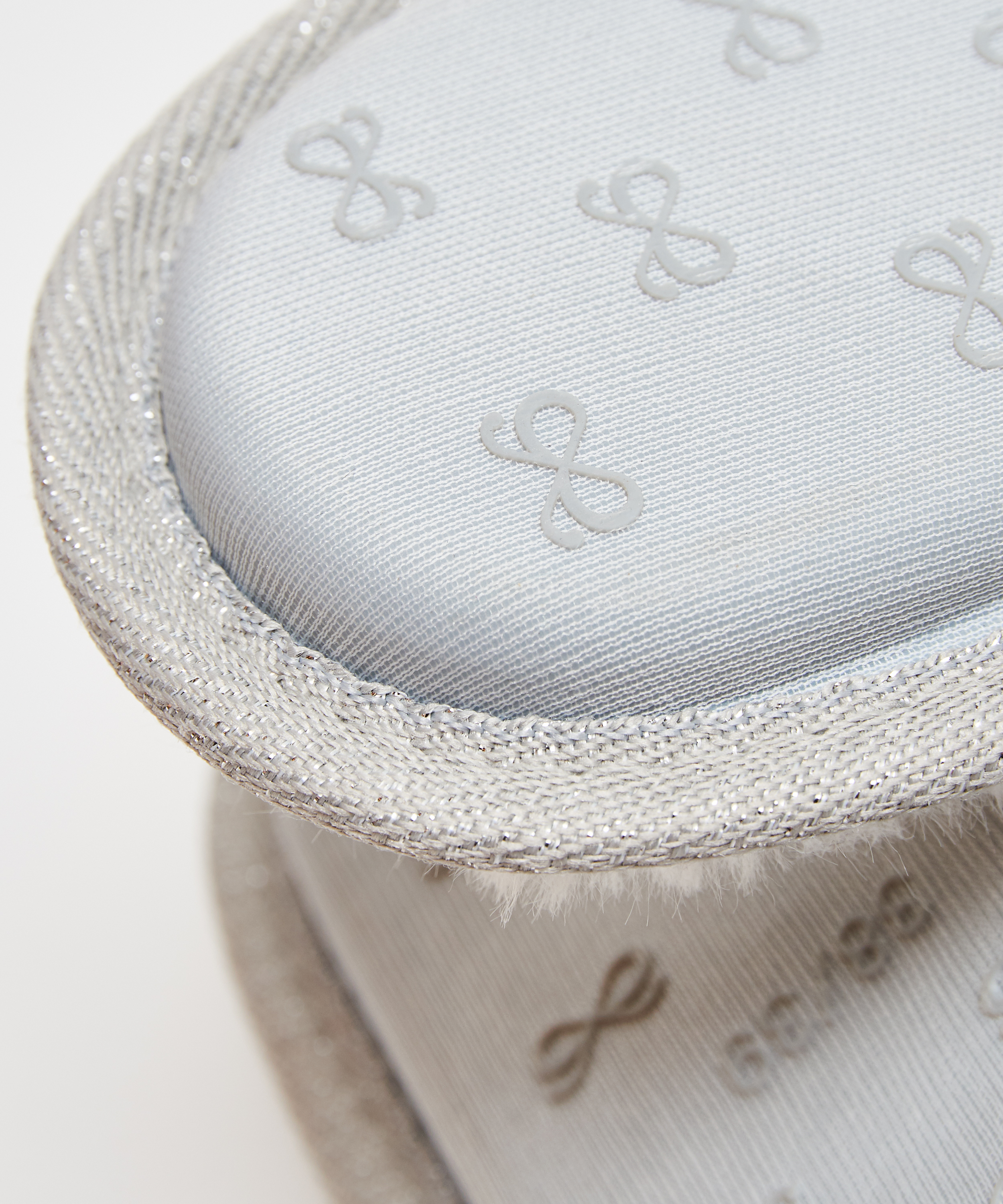 Pantuflas Fancy Knit, Gris, main