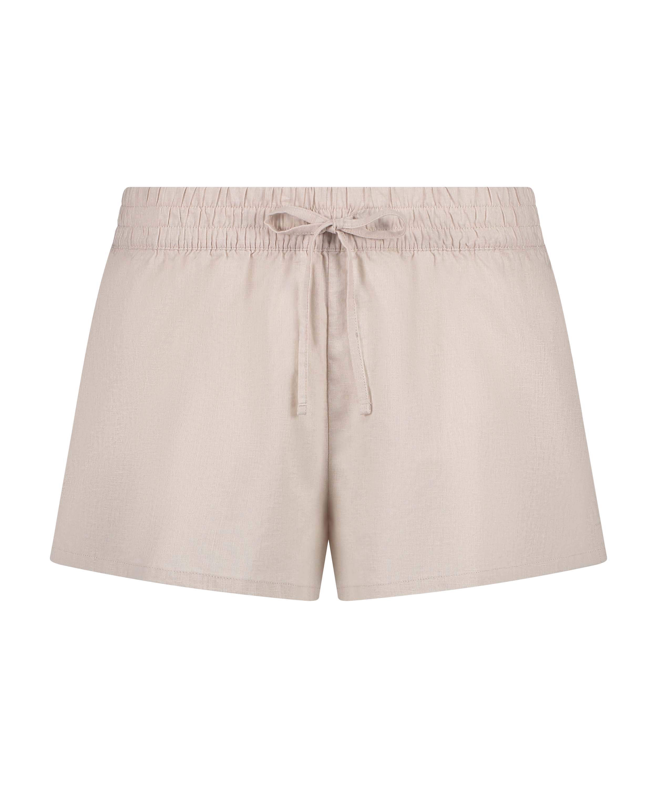 Pantalones cortos de pijama Lino, Beige, main