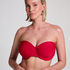 Top de bikini Luna, Rojo