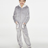 Mono Juvenil Fleece, Gris