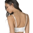 Sujetador de aros preformado Rose longline, Blanco
