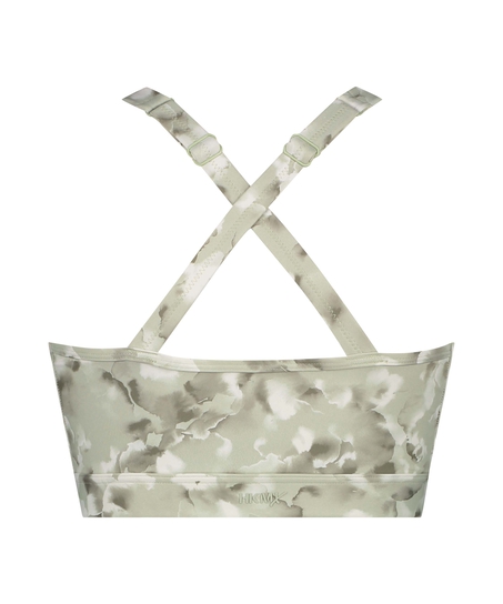 HKMX Sujetador deportivo The Pro Level 3, Verde