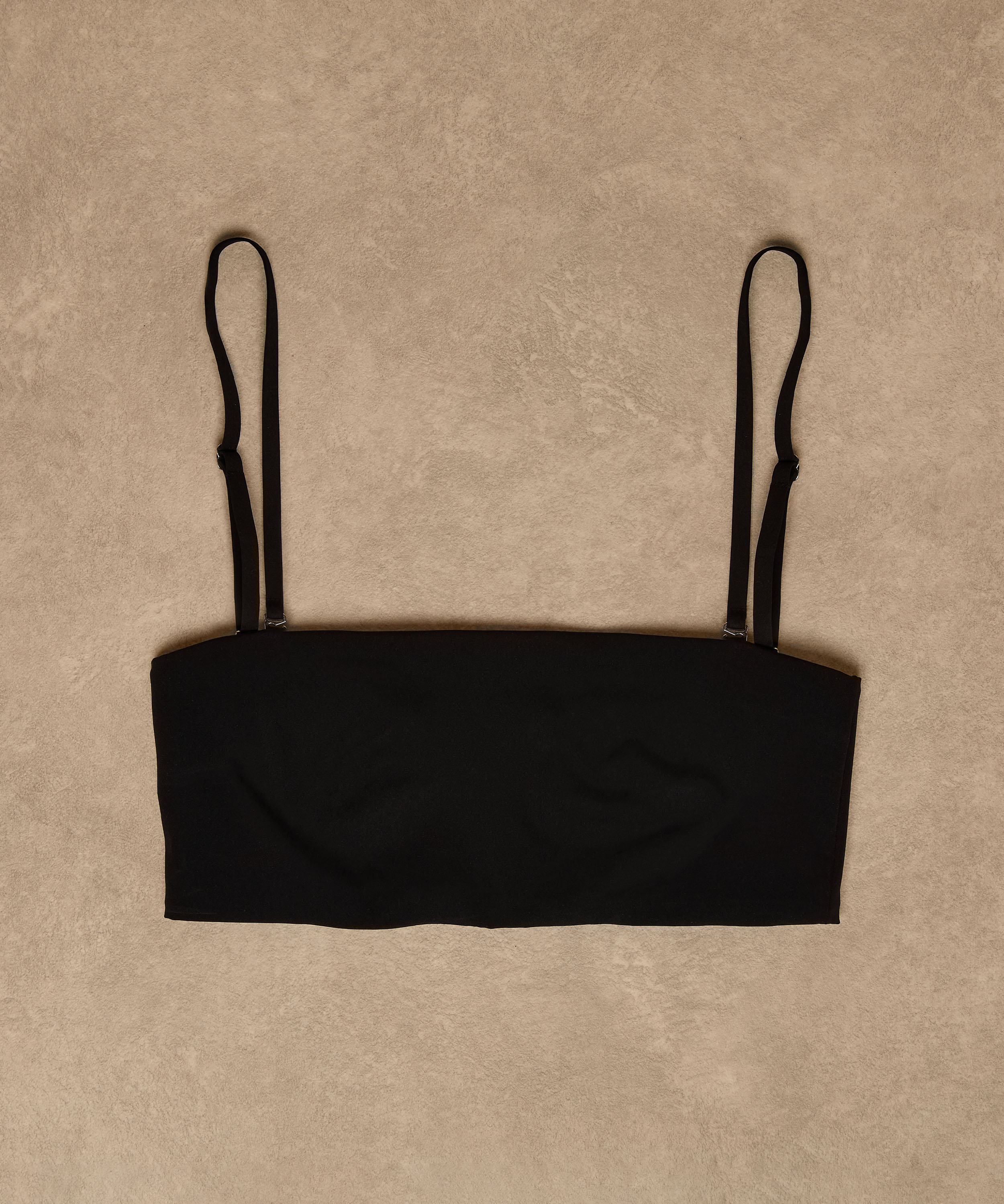 Bandeau Bralette Smooth, Negro, main