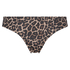 Braguita de Bikini Rio Leopard, Beige