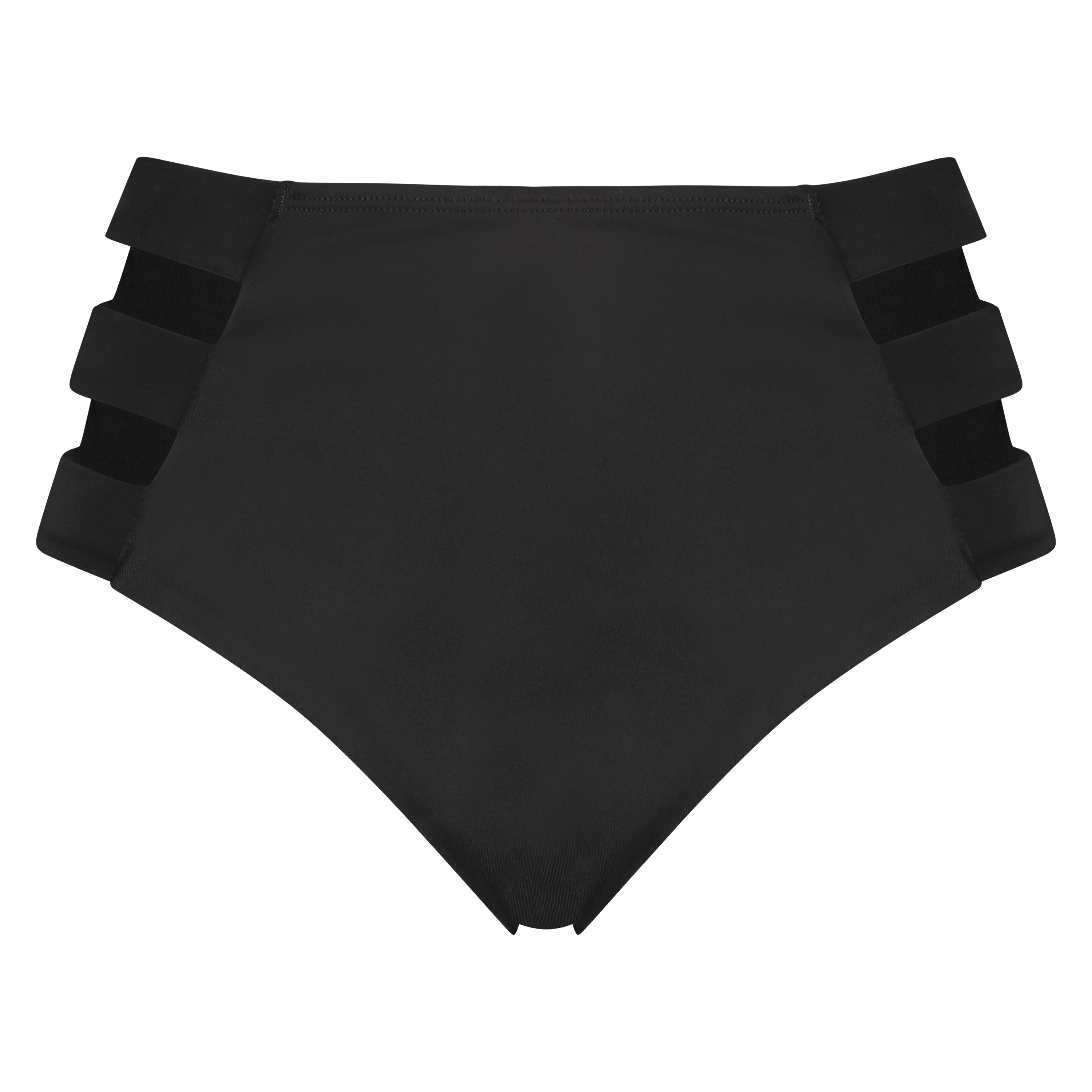 Braguita de bikini de corte alto Sunset Dream, Negro, main