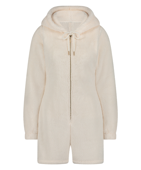 Onesie Fleece, Blanco