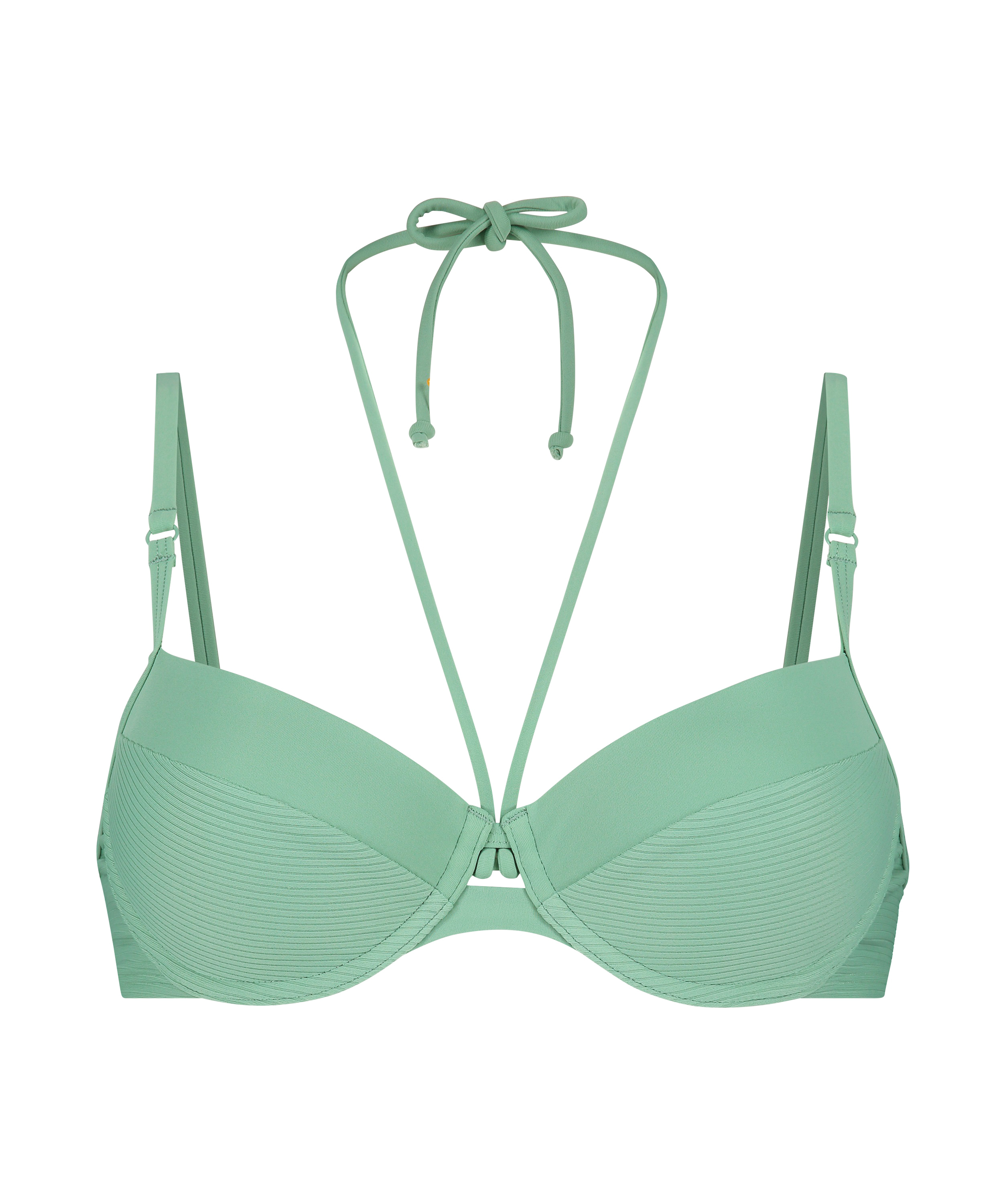 Top de bikini con aros preformado Sienna, Verde, main