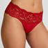 Tanga de estilo bóxer Florence, Rojo