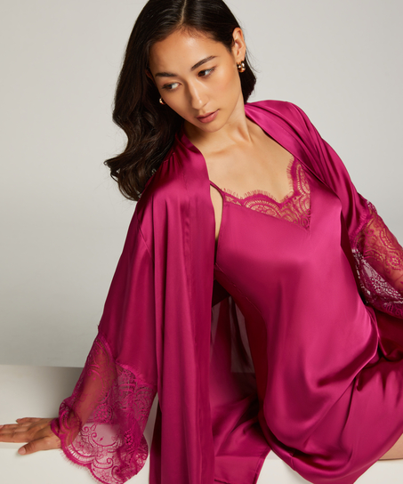 Vestido lancero Satin, Rosa