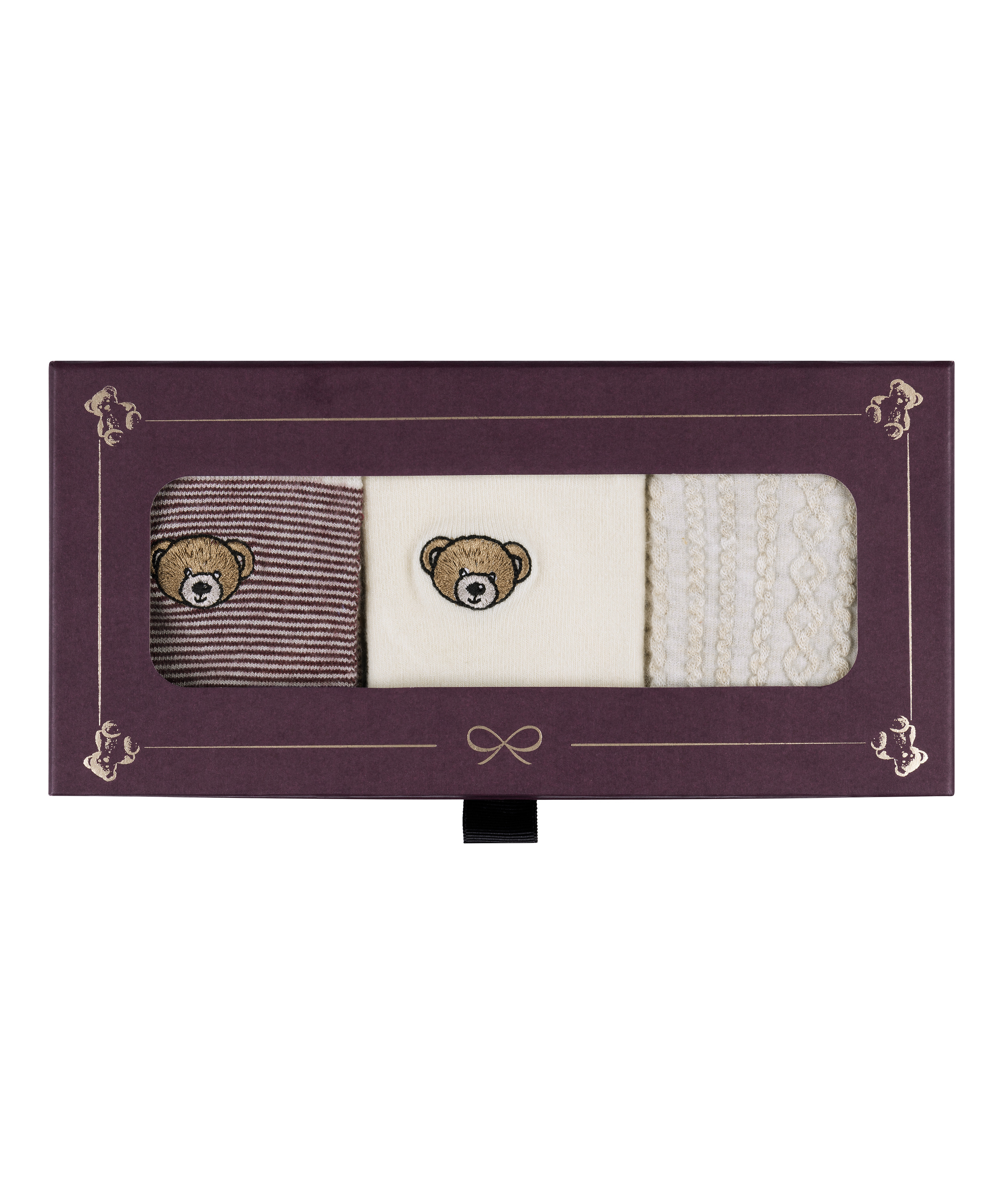 3 pares de calcetines Giftpack, Blanco, main