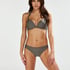 Top de bikini de aros push-up preformado Tribe Copa A - E, Verde