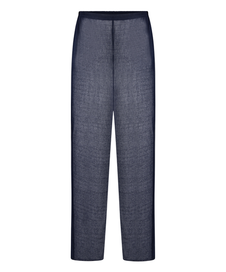 Pantal&oacute;n de punto playero, Azul