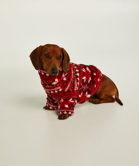 Onesie para perro, Rojo